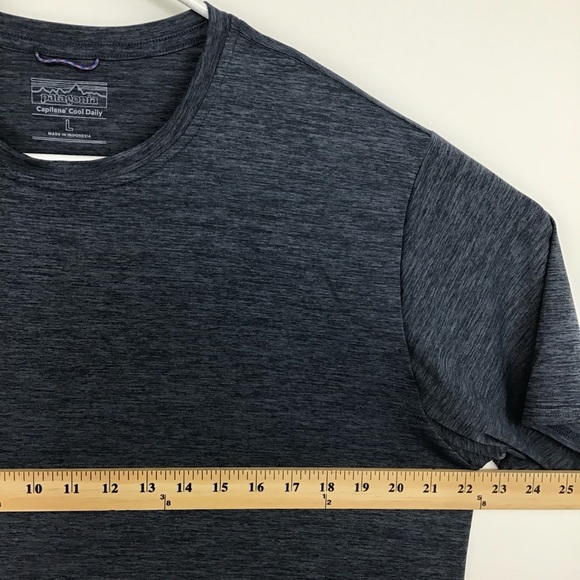 Patagonia Capilene Cool Daily men’s short sleeve tee shirt large - Picture 5 of 8